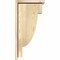 Ekena Millwork Alpine Rough Sawn Corbel w/Backplate, Douglas Fir, 8"W x 12"D x 24"H COR08X12X24ALP01RDF - alternate 2
